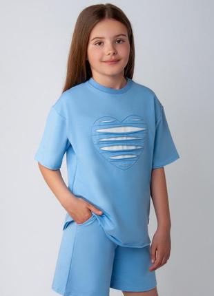 Костюм комплект футболка шорти