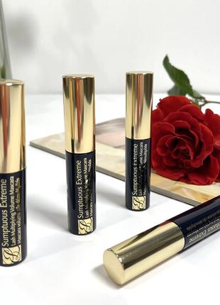 Туш estee lauder sumptuous extreme. міні версія. estée lauder оригінал 3
