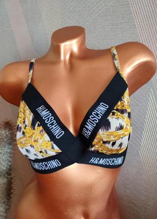 Красивый бюстик, верх от купальника h&moschino ,колобарация