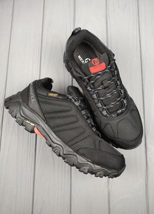 Кроссовки меррелл merrell moab gtx thermo black red2 фото