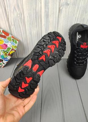 Кроссовки меррелл merrell moab gtx thermo black red10 фото