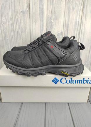 Кроссовки columbia outdor black red термо2 фото