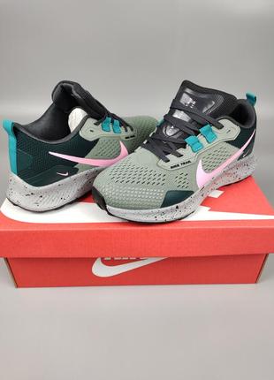 Кроссовки найк женские подростковые nike pegasus trail 3 gray black pink