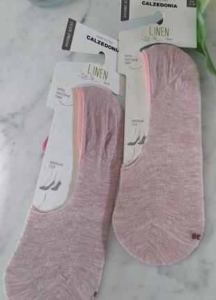 Підслідники calzedonia з льоном (слідки) носки
