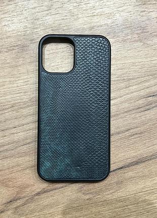 Чохол зі шкіри змії на iphone 12