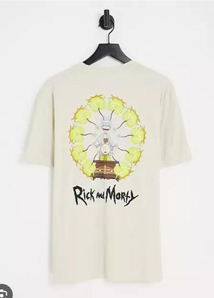 Футболка bershka 2761/777/712 в стиле zara  rick and morty