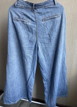 Широкие женские джинсы2 фото