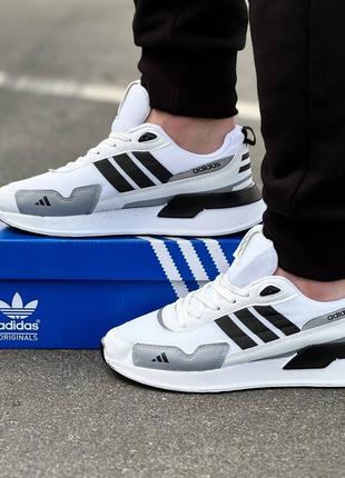 Кросівки чоловічі adidas білі4 фото