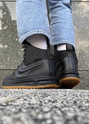 Nike duckboot black/gum (хутро) 413 фото