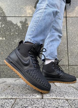 Nike duckboot black/gum (хутро) 412 фото