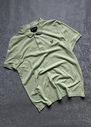 Футболка-поло lyle&scott