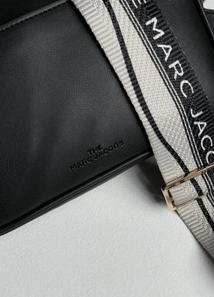 Сумка у стилі marc jacobs the j marc shoulder bag black6 фото