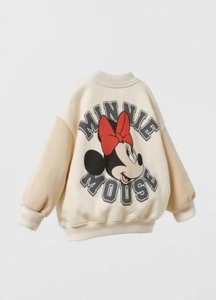 Бомбер с мики макс zara