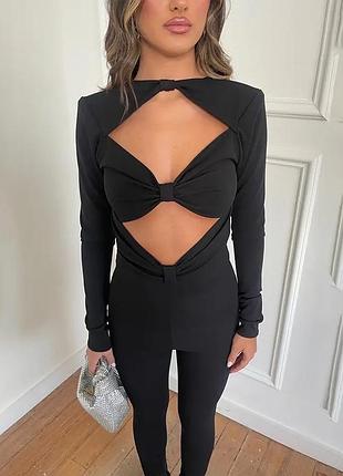 Комбинезон вечерний,костюм с вырезами