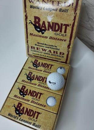 Оригінальні м'ячики для гольфу bandit м'яч для гольфу набір3 фото