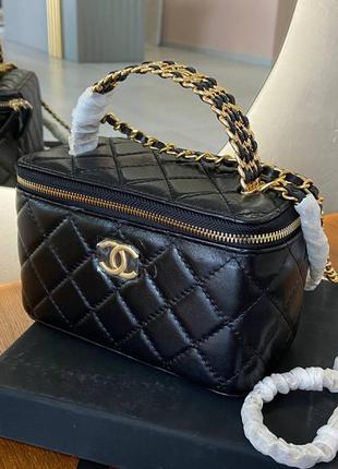 Брендова сумка в стилі chanel vanity premium