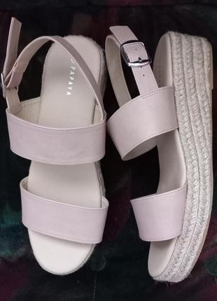 Легкі жіночі босоніжки papaya р.39/26 см