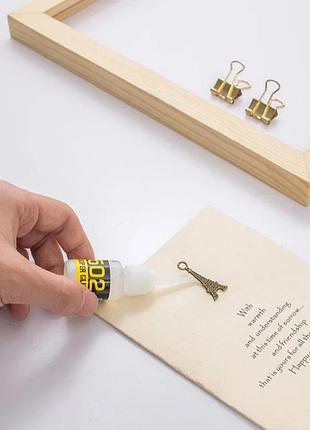 Супер клей 502 deli super glue 8 грамм цианоакриловый суперклей