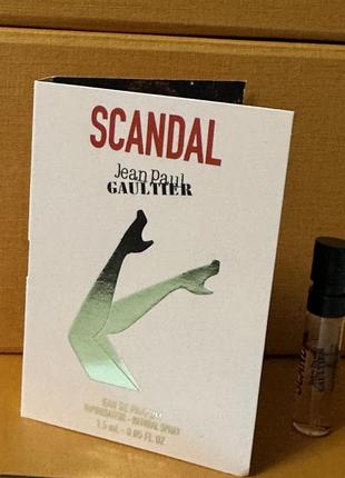 Jean paul gaultier scandal пробник оригинал