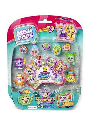 Набор фигурок "moji pops s2 – сияющий сюрприз" (8 фигурок)