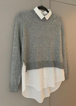 Кофта сорочка рубашка h&m пуловер светр