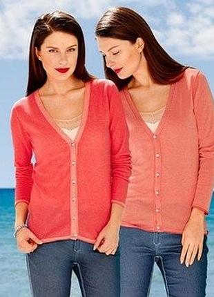 Нюанс! двосторонній кардиган на ґудзиках tcm tchibo