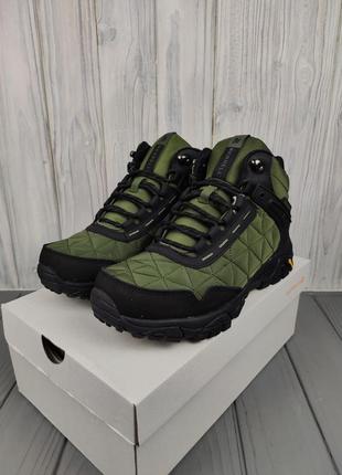 Кроссовки меррелл merrell moab 3 mid green black1 фото