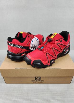 Чоловічі кросівки salomon speedcross grid red 41-452 фото