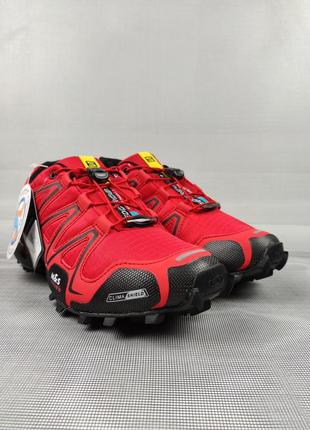 Мужские кроссовки salomon speedcross grid red 41-453 фото