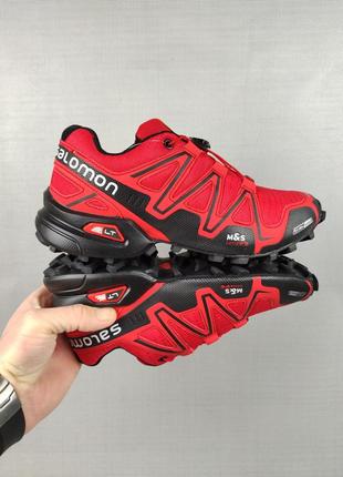 Чоловічі кросівки salomon speedcross grid red 41-459 фото