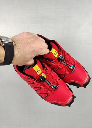 Чоловічі кросівки salomon speedcross grid red 41-458 фото