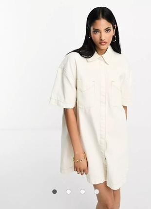 Джинсова сукня сорочка asos