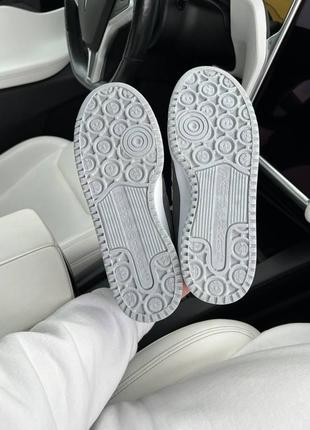 Жіночі шкіряні кросівки adidas forum low 84 grey white адідас форум знижка4 фото