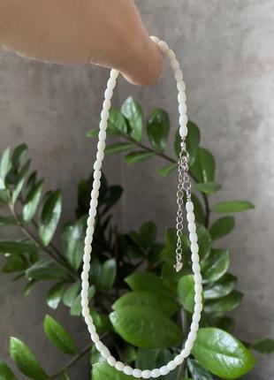 Чокер из перламутра