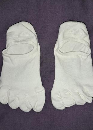 Белые носки с отдельными пальчиками 35-39 размер