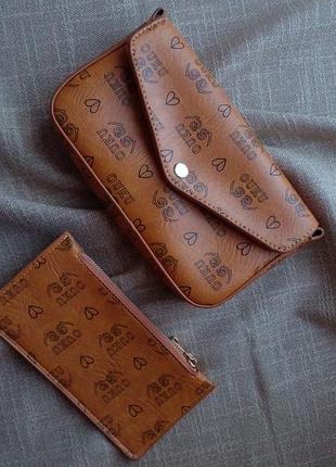 Клатч гаманець косметичка