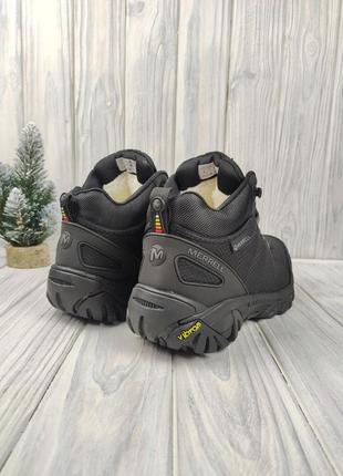 Кроссовки меррелл merrell vibram high winter black5 фото