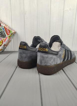 Мужские кроссовки adidas handball spezial gray5 фото