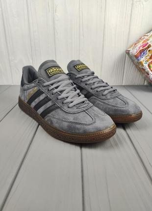 Мужские кроссовки adidas handball spezial gray3 фото