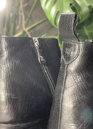 Туфлі черевики зимові artioli star зі вставкою крокодила