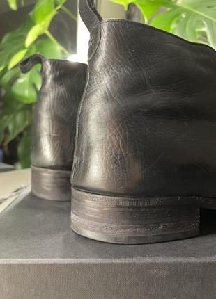 Туфлі черевики зимові artioli star зі вставкою крокодила