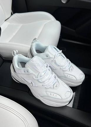 Кроссовки nike m2k tekno white black5 фото