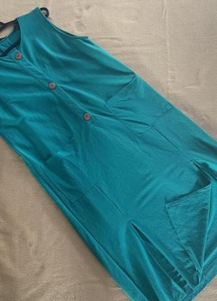 Яскрава сукня 👗 цвет сочной травы zara3 фото