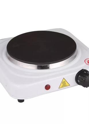 Уцінка! електрична плита дискова, однокомфоркова hot plate, 1000w, міні плита, настільна, jx-1010a