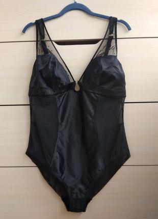 44р. мягкий боди комбидресс сеточка атлас m&s boutique2 фото