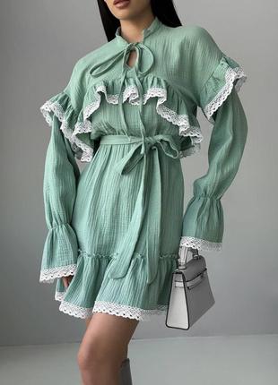 Жіночий одяг, цікава сукня , плаття на літо 42-483 фото