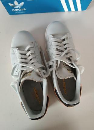 Шкіряні кросівки adidas stan smith p.392 фото