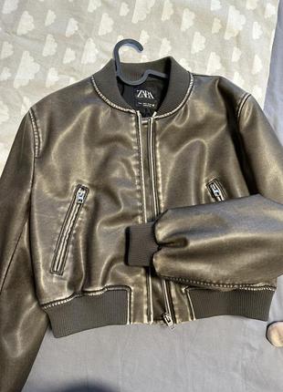 Куртка бомбер zara новая с бирками