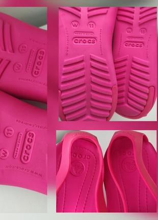 Crocs women's sexi flip оригінал сша w11 41-42 (28-28.5 см) сандалі босоніжки original flip крокс4 фото