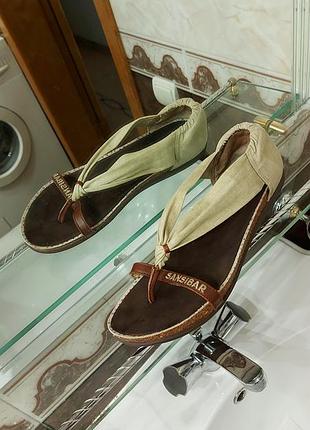 Босоніжки ортопед шкіра текстиль